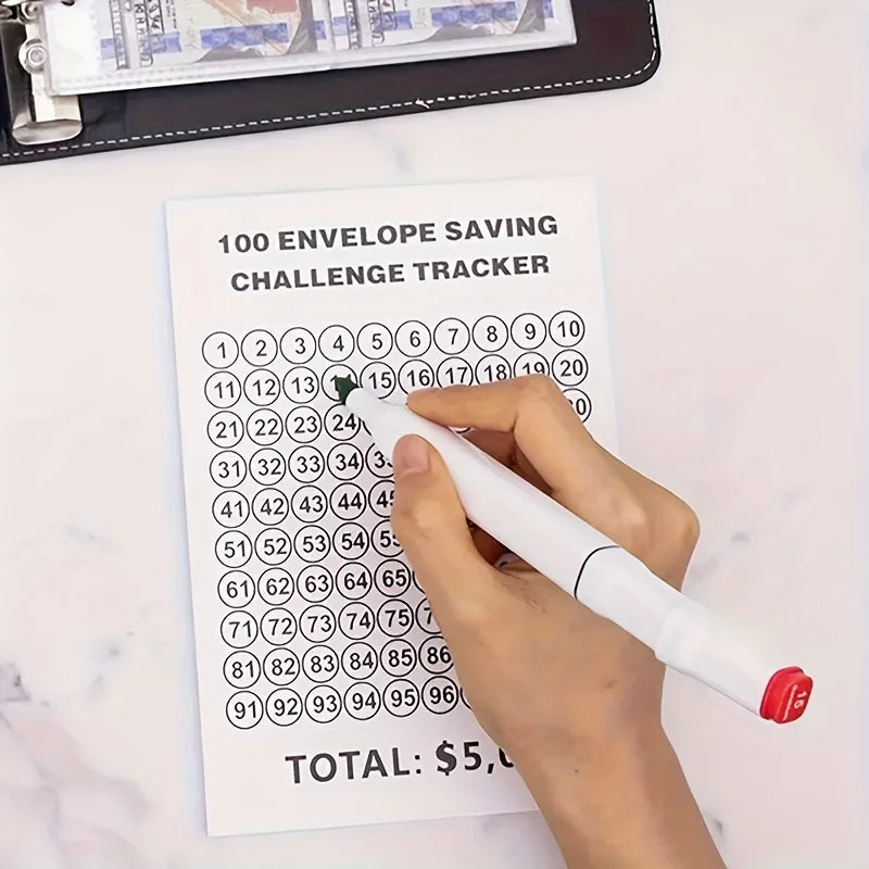 A5 Organization Inserts for Tracking Goals