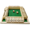 Classic Wooden Shut The Box Dice Game