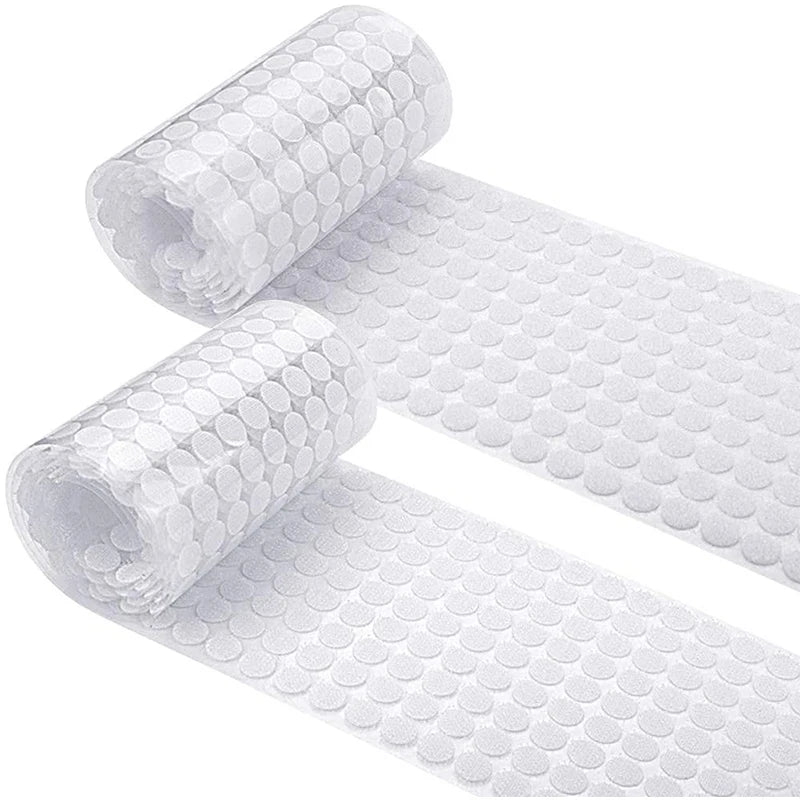 Self-Adhesive Hook and Loop Dot Fasteners