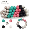 Soft Silicone Floral Beads for Jewelry Making
