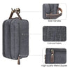 Foldable Travel Toiletry Bag – Large Capacity, Water-Resistant Oxford Organizer