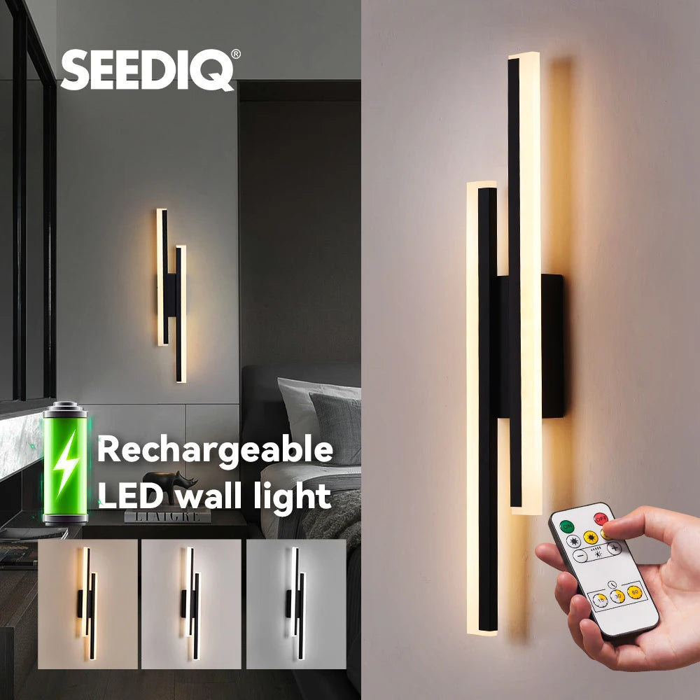 Aplique de Pared Recargable Moderno