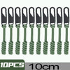 Colorful Detachable Zipper Pulls with Lanyard