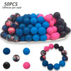 Soft Silicone Floral Beads for Jewelry Making