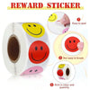 Smiling Face Reward Stickers - 500 Pack