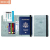 RFID-Blocking Passport Holder in Premium PU Leather