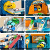 Dinosaur Race Track Playset with Rolling Car Ramp