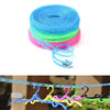 Portable Windproof Clothesline for Travel and Home