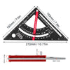 Adjustable Aluminum Alloy Triangle Ruler for Woodworking