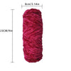 Soft Chenille Yarn for Knitting and Crochet