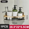 Étagère Murale en Aluminium pour Salle de Bain et Cuisine