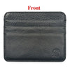 Slim Genuine Leather Card Holder Wallet