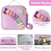 Insulated Lunch Bag with Adjustable Strap & Chenille Patch