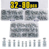 Self-Drilling Jack Nuts with Screws for Sheet Metal & Signage
