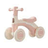 4-Wheel Baby Balance Bike with Silent Wheels