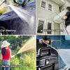Pneumatic Air Blowing Gun with 4-Foot Hose for Engine Cleaning