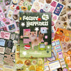 Happiness Series Sticker Book – 750+ Assorted Designs for Journaling & Scrapbooking