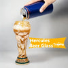 Football Trophy Beer Glass
