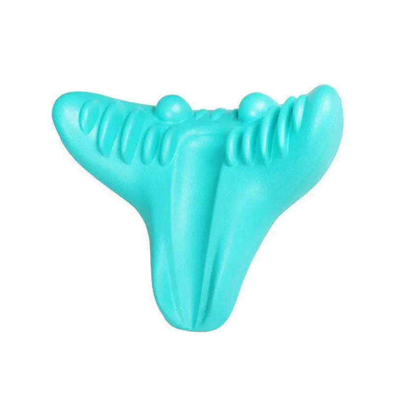 Neck and Shoulder Relaxer Pillow with Cervical Traction Support