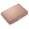 Minimalist Metal RFID-Blocking Card Wallet