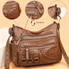 Vintage PU Crossbody Bag
