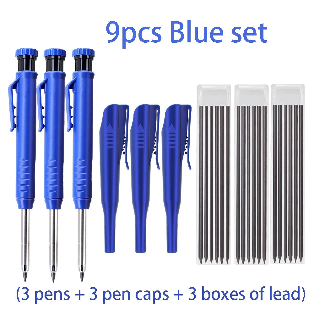 Precision Carpenter Mechanical Pencils with Lead Refills