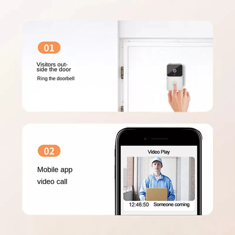 Wireless HD Video Doorbell Camera