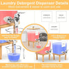 Laundry Detergent Dispenser with Stainless-Steel Tap