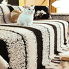 Bohemian Jacquard Sofa Throw Blanket – Soft Plush Cover for Living Room
