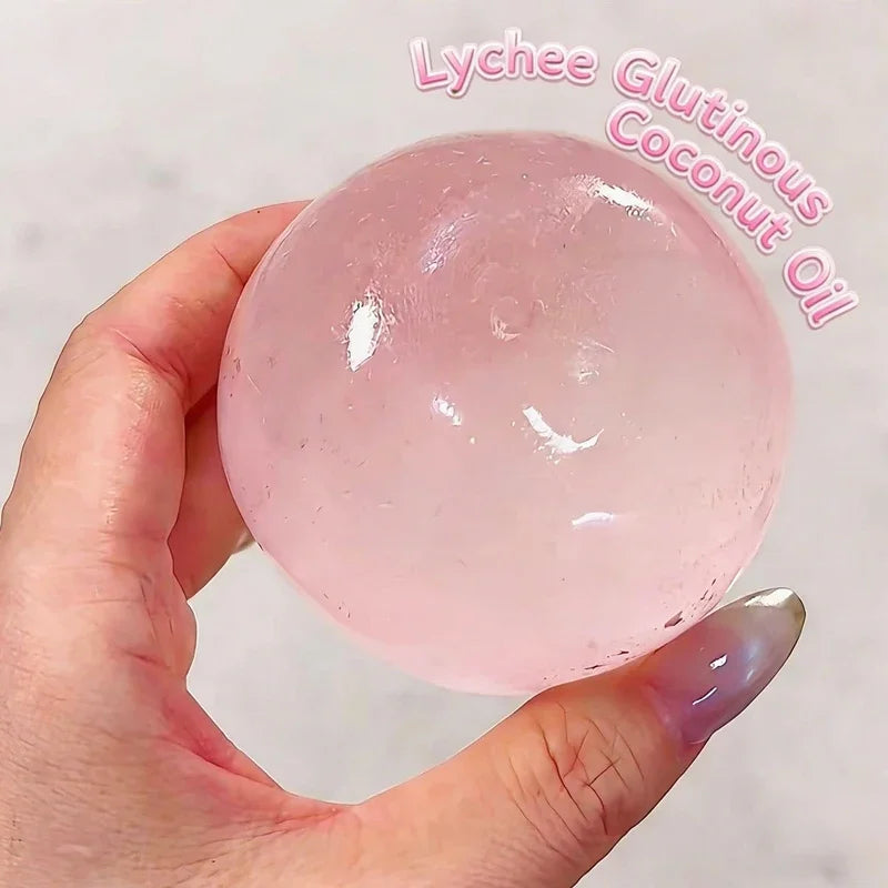 Handmade Sakura Pink Squishy Stress Relief Ball