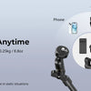 Adjustable Magic Arm with Crab Clamp and Phone Holder