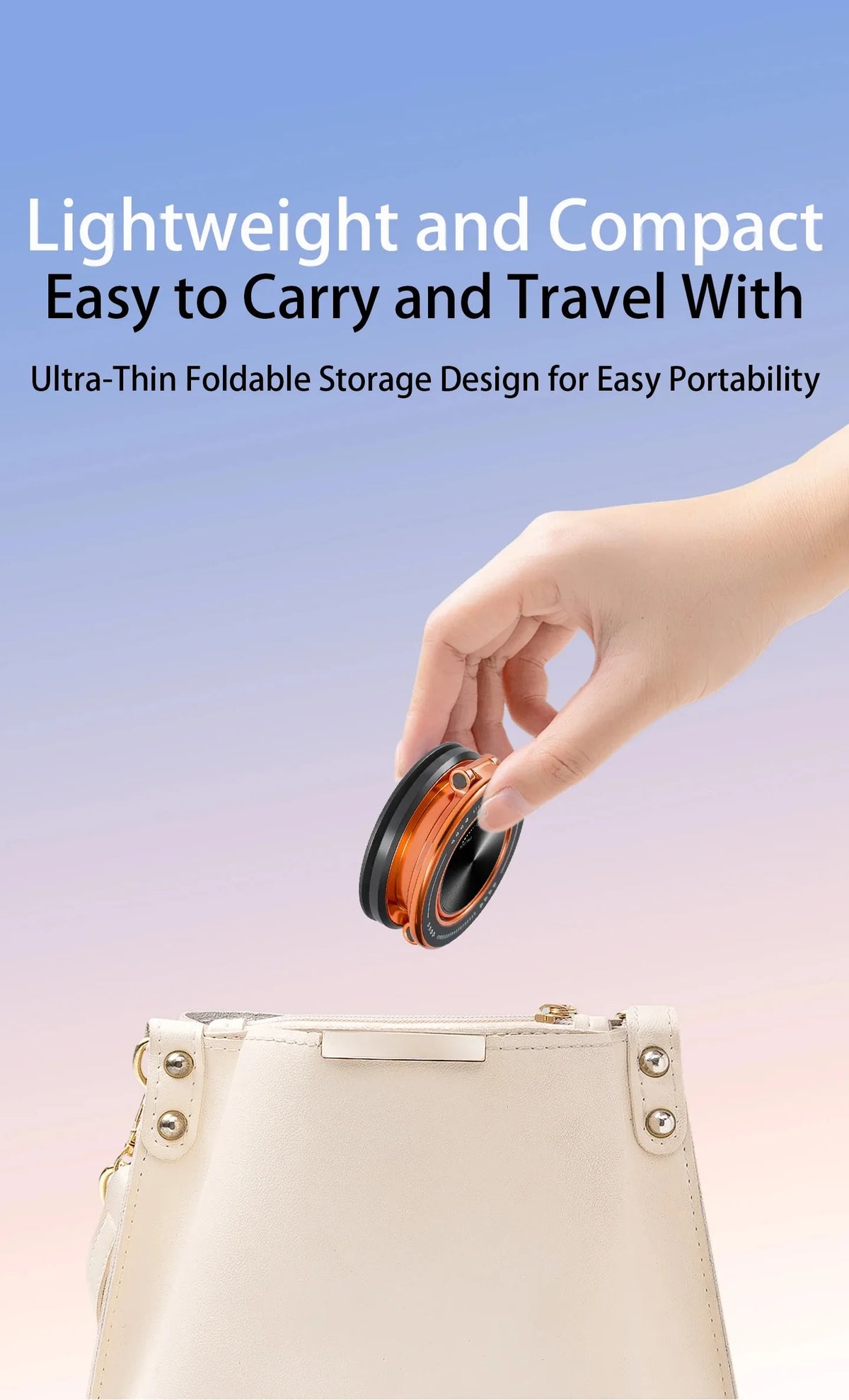 Magnetic Car Phone Holder with Vacuum Suction Mount