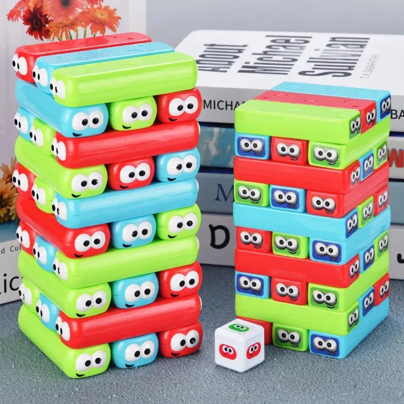 Colorful Stacking Tower Game for Kids & Families