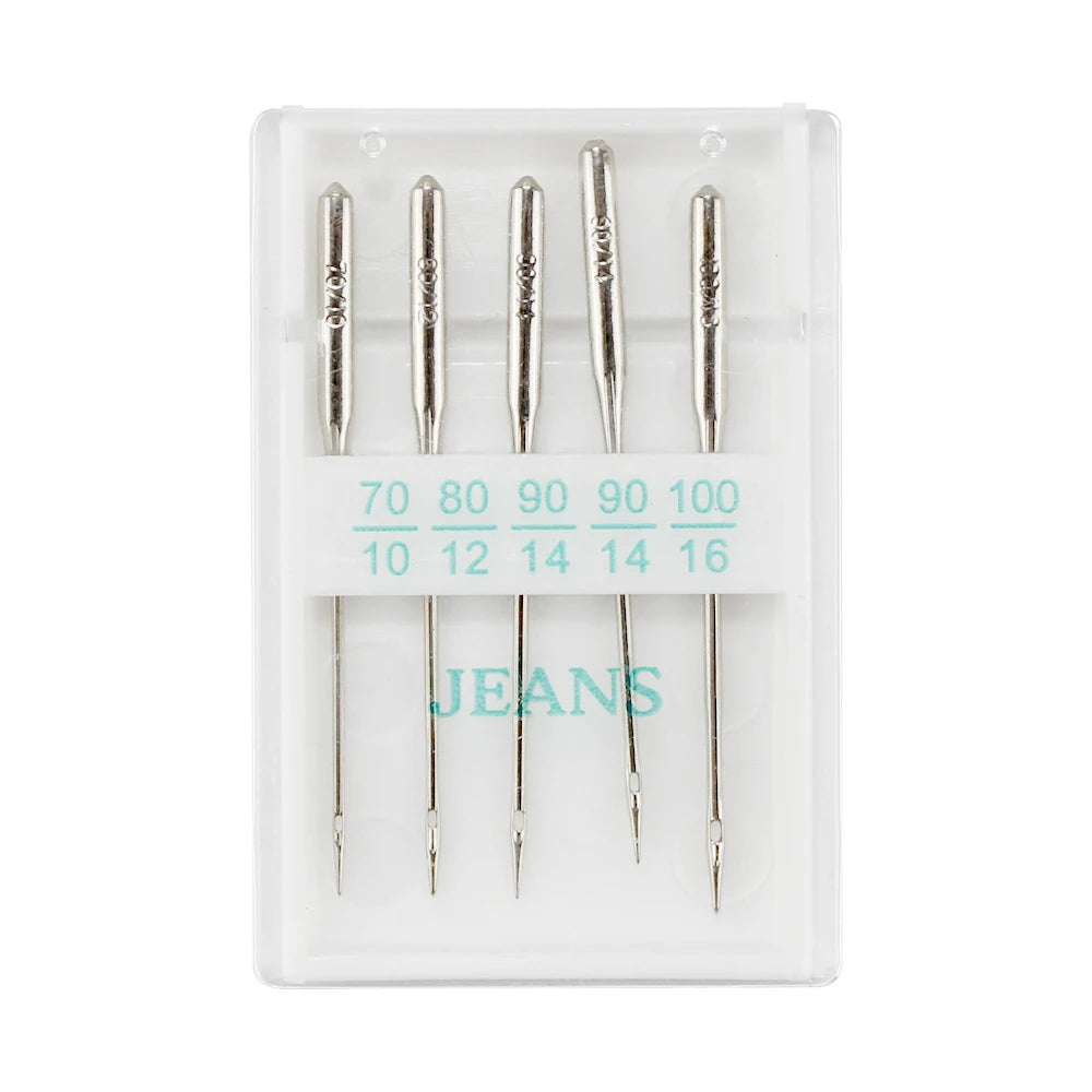 Universal Sewing Machine Needles Kit – 20 Pack, Multiple Sizes (65/9–100/16)