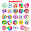 Rainbow Fidget Spinner Set – Sensory Stress Relief Toys for Kids and Adults
