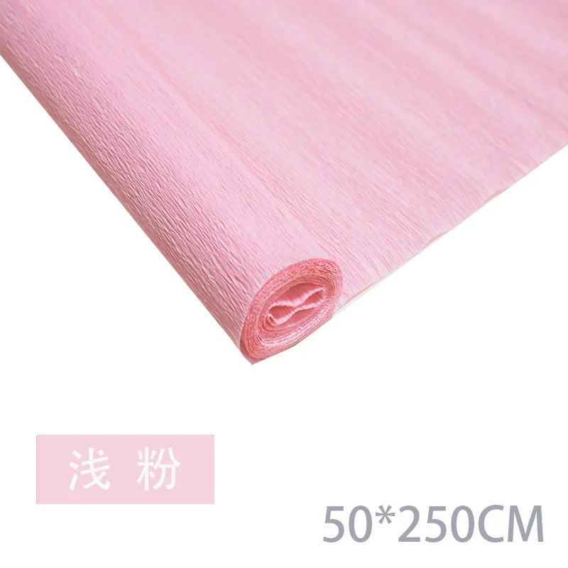Handmade Crepe Paper Roll for DIY Paper Flowers