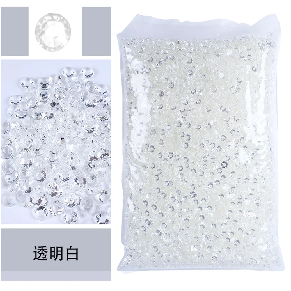 Jelly AB Flatback Resin Rhinestones (2-6mm)