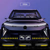 Dynamic LED Hood Light Strip with Turn Signals