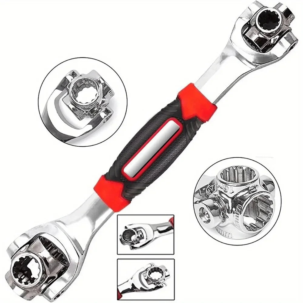 48-in-1 Universal Socket Wrench with 360° Rotating Head