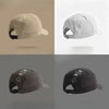 Three views of a short brim quick-dry mesh baseball cap in beige, gray, and black.