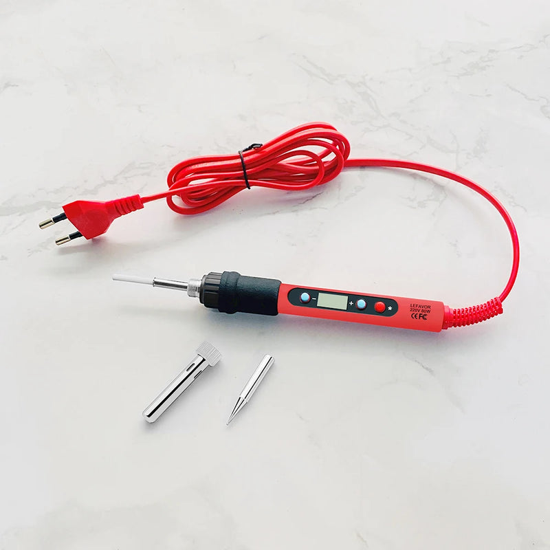 80W Digital LCD Soldering Iron Kit