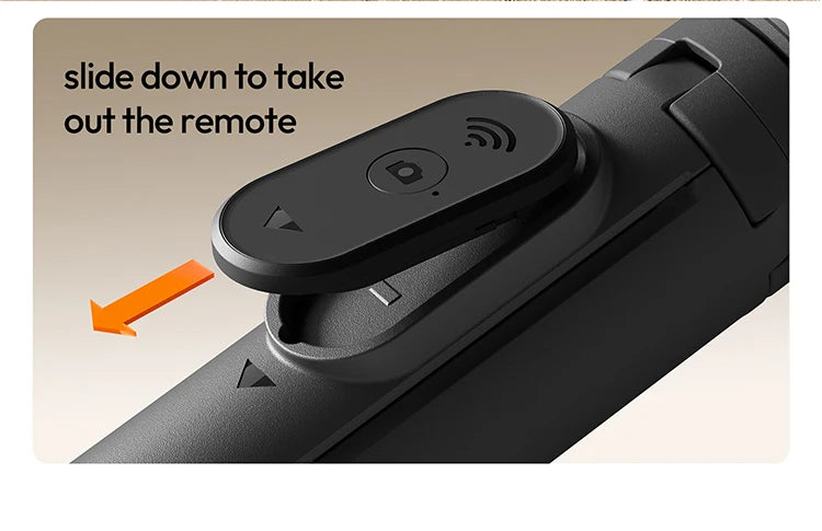 Portable Phone Tripod with Magnetic Mount and Wireless Remote