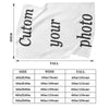 Personalized Photo Throw Blanket – Custom Memory Gift