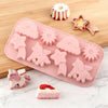 Rainbow Unicorn Silicone Chocolate & Mousse Mold