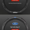Carbon Fiber Steering Wheel Cover for Ford Models