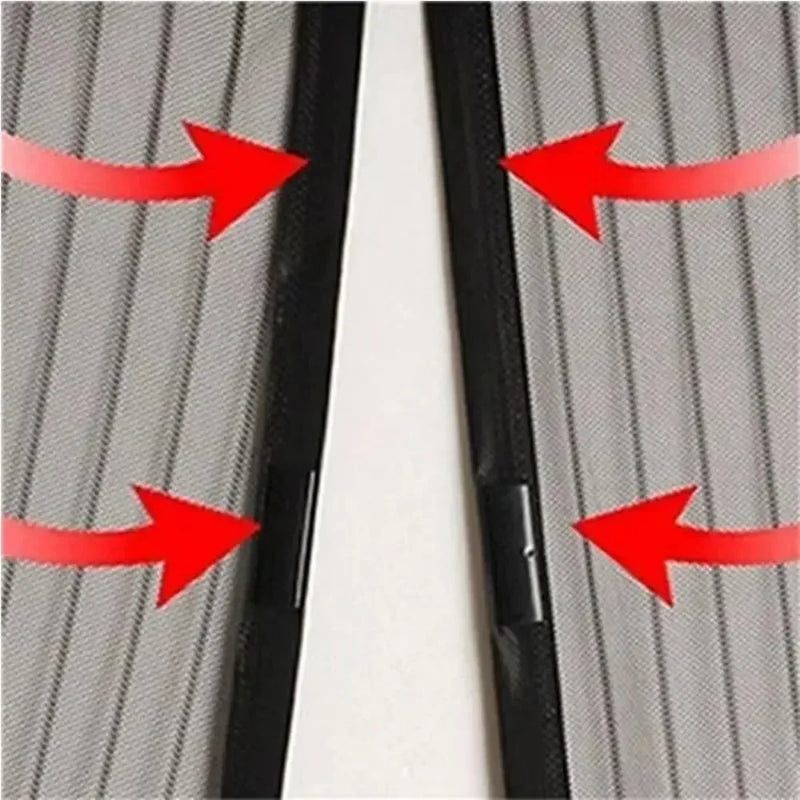 Magnetic Insect Screen Curtain for Doors & Windows