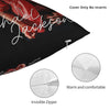 Michael Jackson Decorative Pillowcase with Hidden Zipper