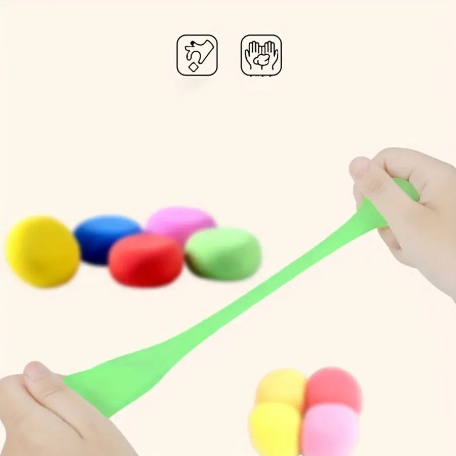 36-Color Air-Dry Modeling Clay Set with Carving Tools
