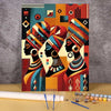 Adult Paint by Numbers Kit – African Women Portrait on Canvas