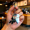 Anime Keychain Set: Abel, Lute, Vox & Baxter